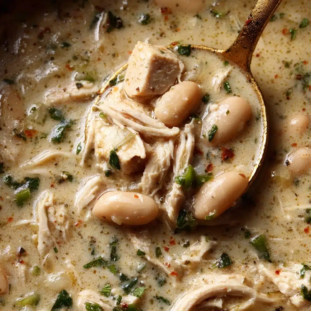 Creamy White Chicken Chili Recipe - Recipe Image