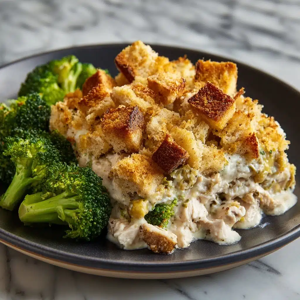 Creamy Swiss Chicken Casserole Recipe - Recipe Image