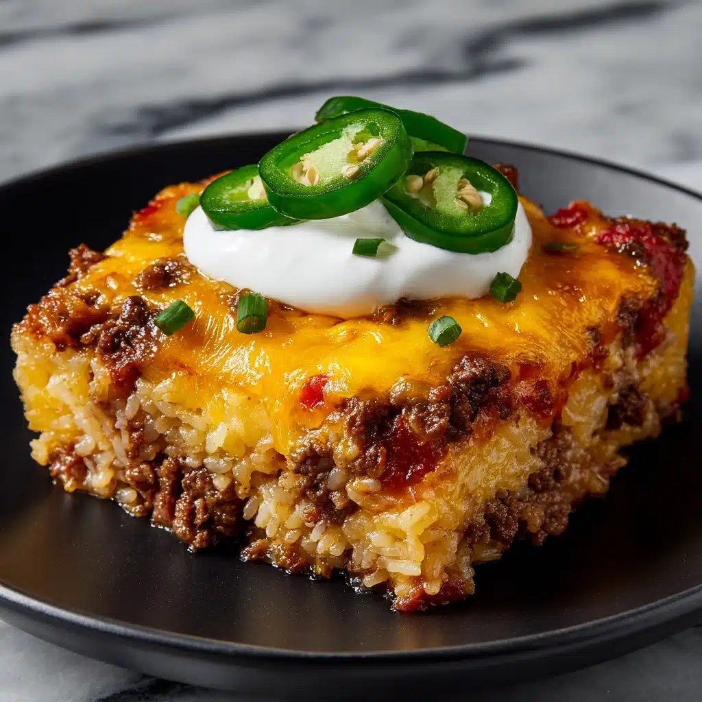 Chili Rice Skillet Meal Recipe - Recipe Image