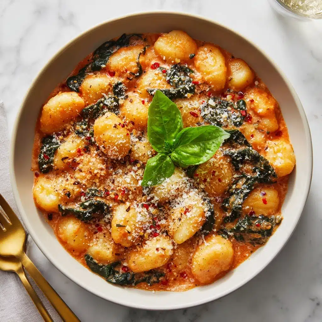 One-Pan Creamy Sausage Gnocchi Recipe - Recipe Image