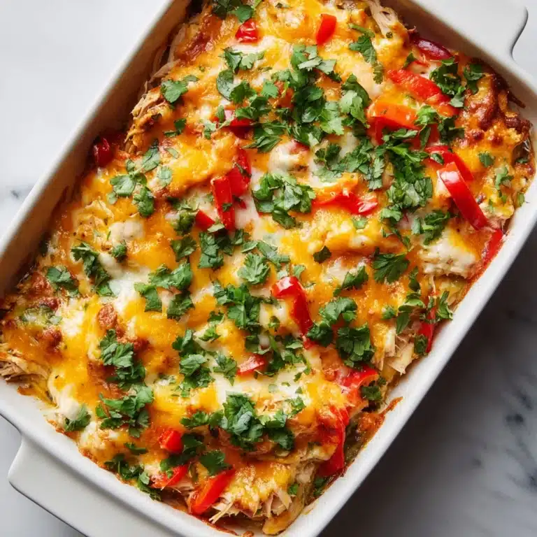 Chicken Fajita Casserole Recipe