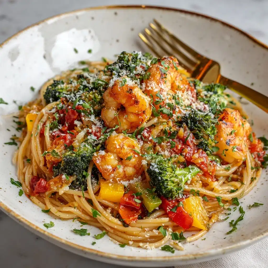 Spicy Shrimp Pasta Recipe - Recipe Image