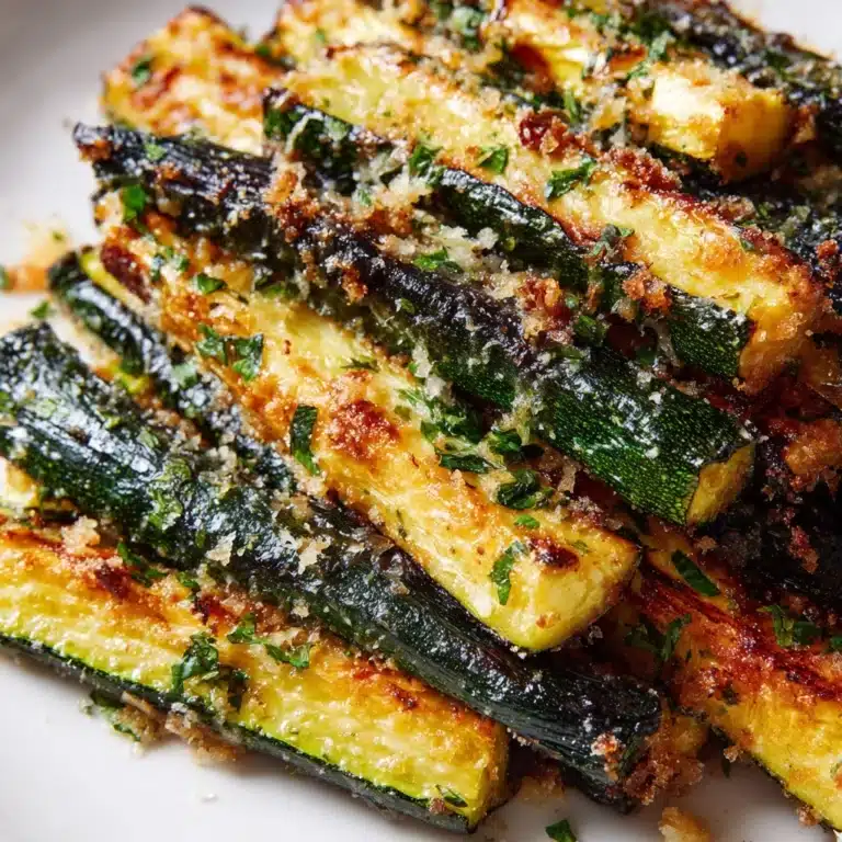 Roasted Zucchini Recipe