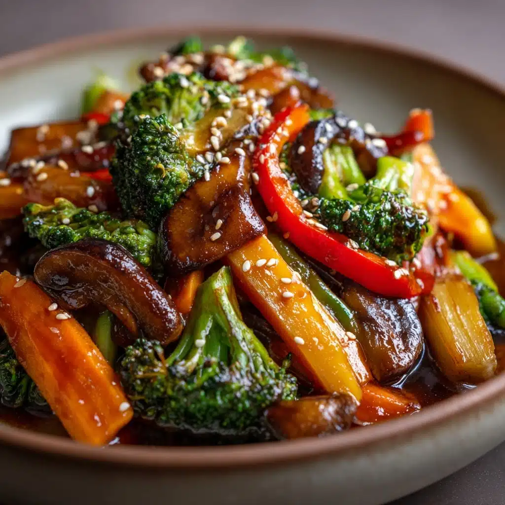 Garlic Butter Stir-Fried Vegetables Recipe - Recipe Image