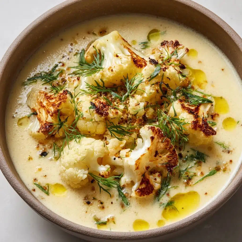 Mediterranean-Style Cauliflower Soup Recipe - Recipe Image