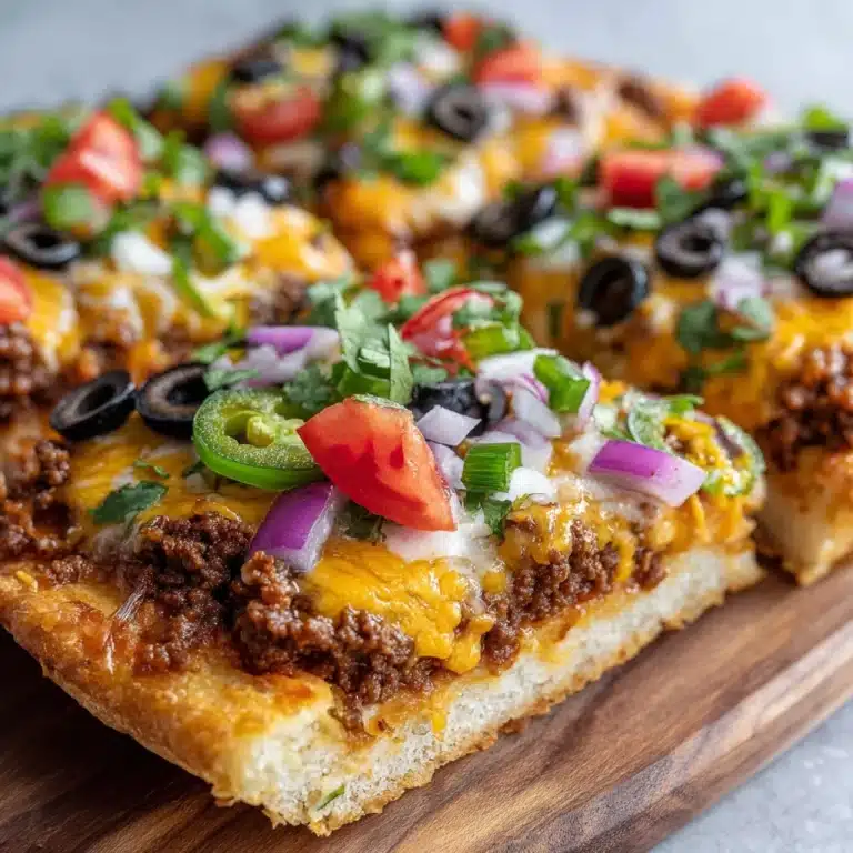 Homemade Mexican Pizza Recipe