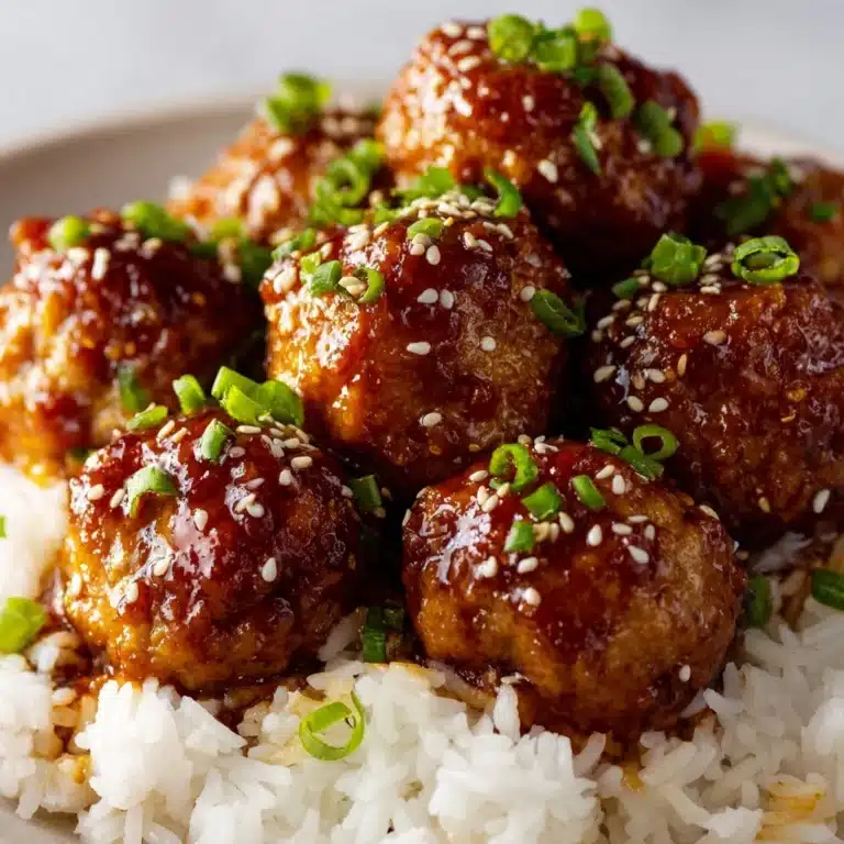 Teriyaki Meatballs Recipe