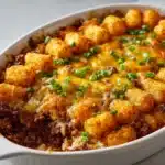Crispy Tot Chili Casserole Recipe