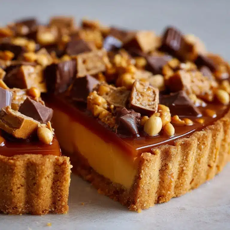 Peanut Butter Honeycomb Pie Recipe