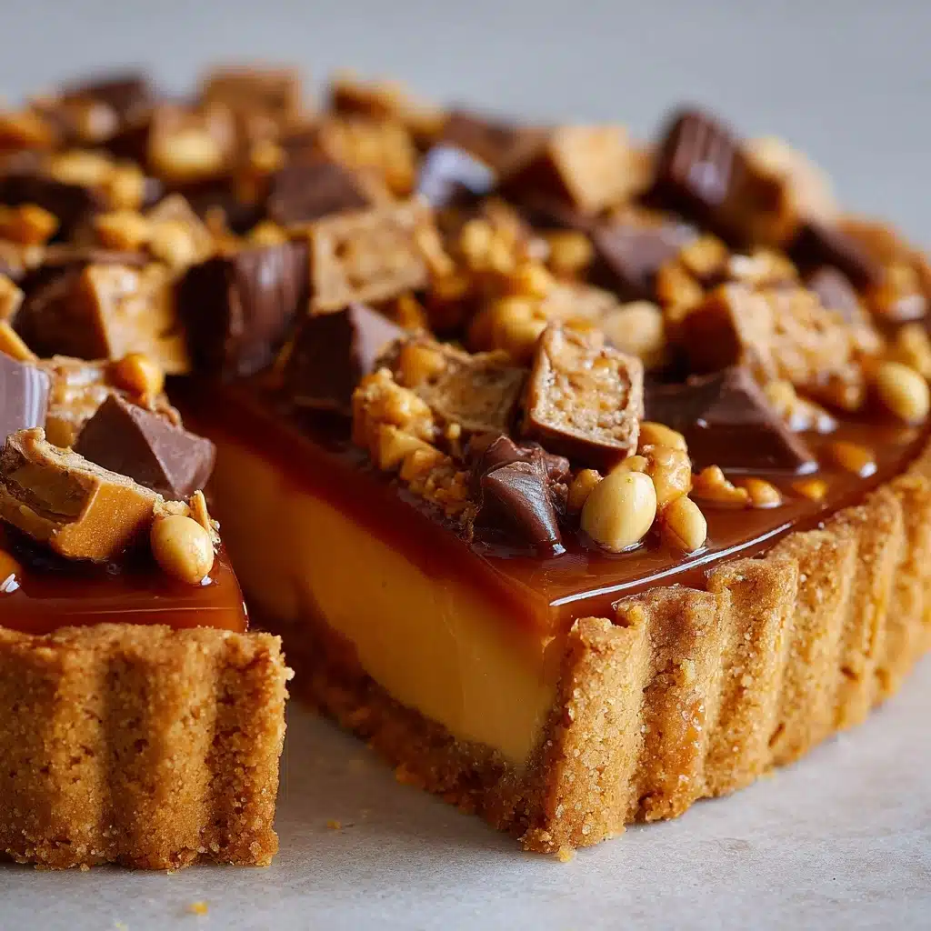 Peanut Butter Honeycomb Pie Recipe