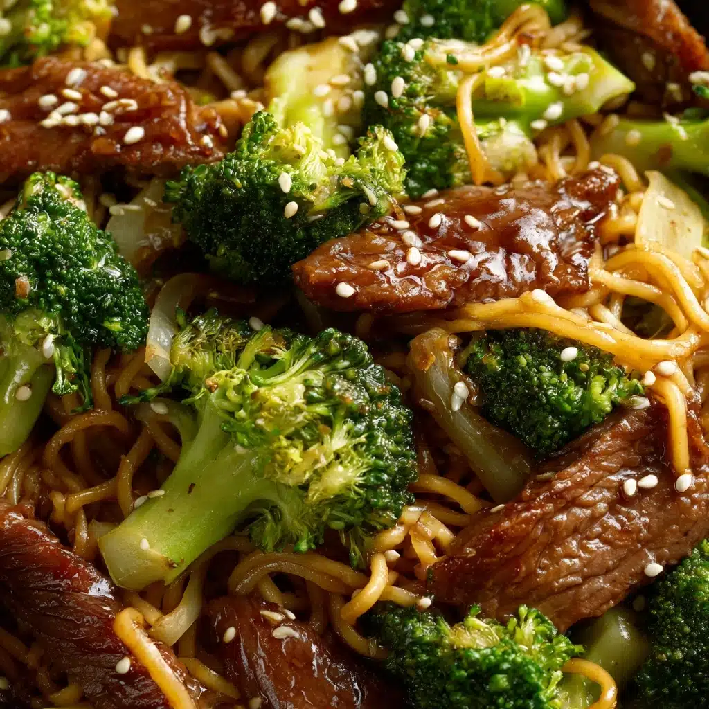 Beef and Broccoli Ramen Stir Fry Recipe - Recipe Image