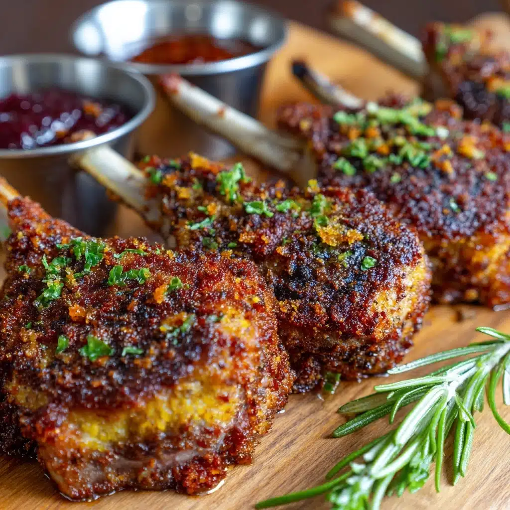 Garlic Parmesan Fried Lamb Chops: Your New Favorite Dinner Recipe - Recipe Image