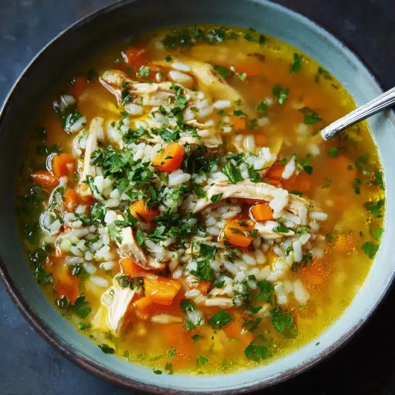 Chicken Rice Soup Recipe