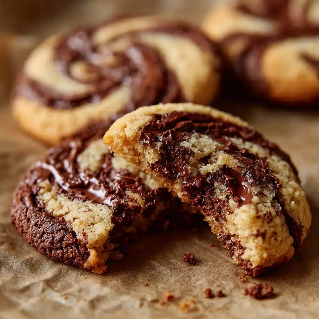 Swirled Brownie Cookies with a Peanut Butter Twist You’ll Love Recipe - Recipe Image