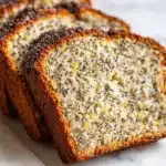 Healthy Oatmeal Lemon Poppy Seed Bread Recipe