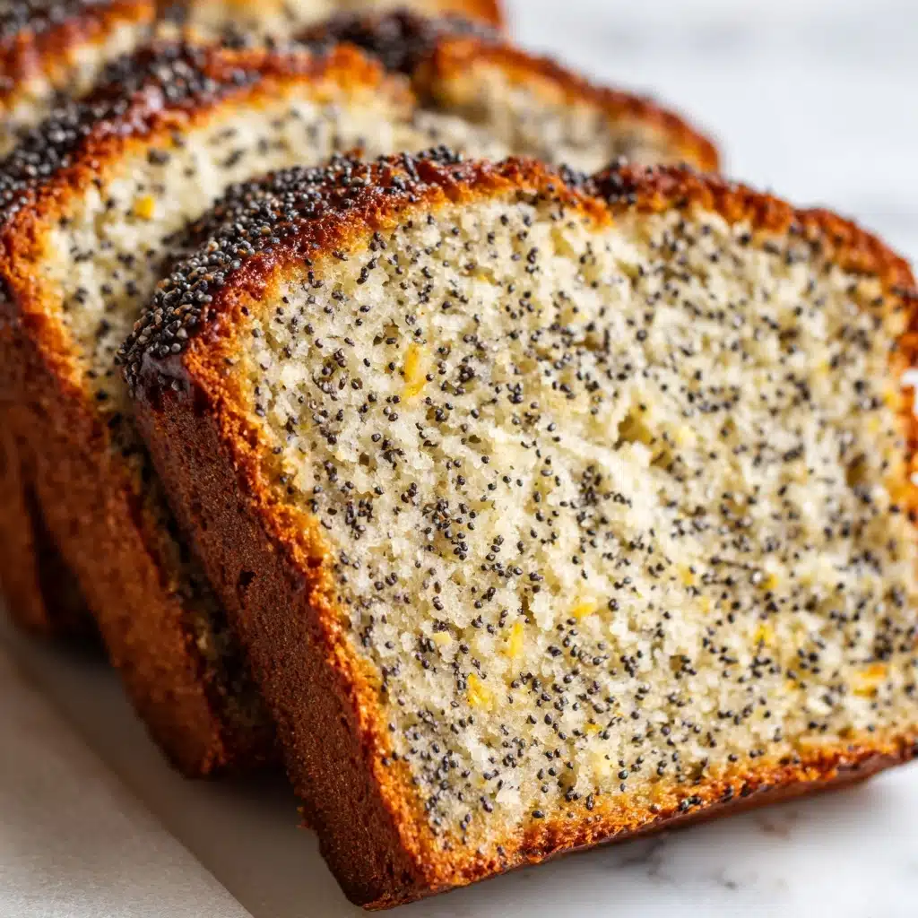 Healthy Oatmeal Lemon Poppy Seed Bread Recipe - Recipe Image