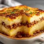 Mashed Potato Pancakes with Ground Beef Filling Recipe