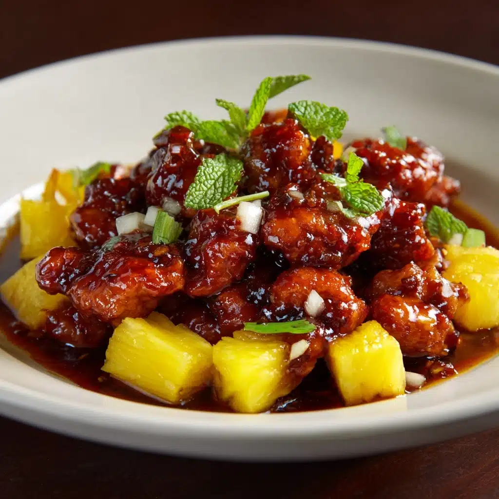 Crockpot Pineapple BBQ Chicken Recipe