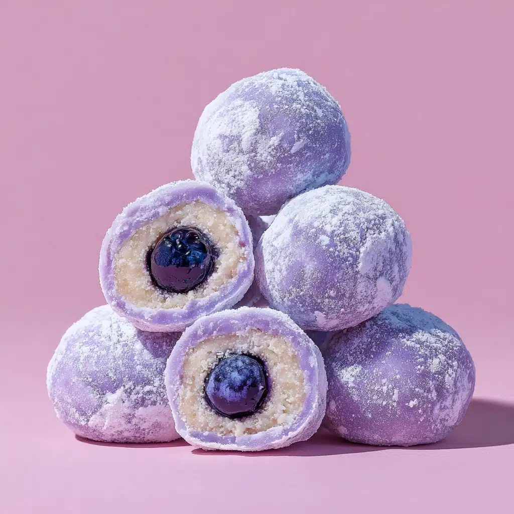 White Chocolate Blueberry Truffles Recipe - Recipe Image
