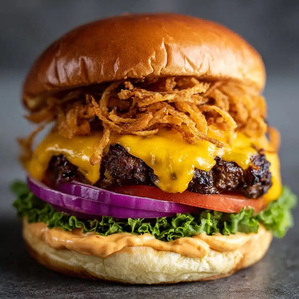Oklahoma Onion Smash Burgers Recipe - Recipe Image