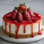 Strawberry Swirl Cheesecake Recipe