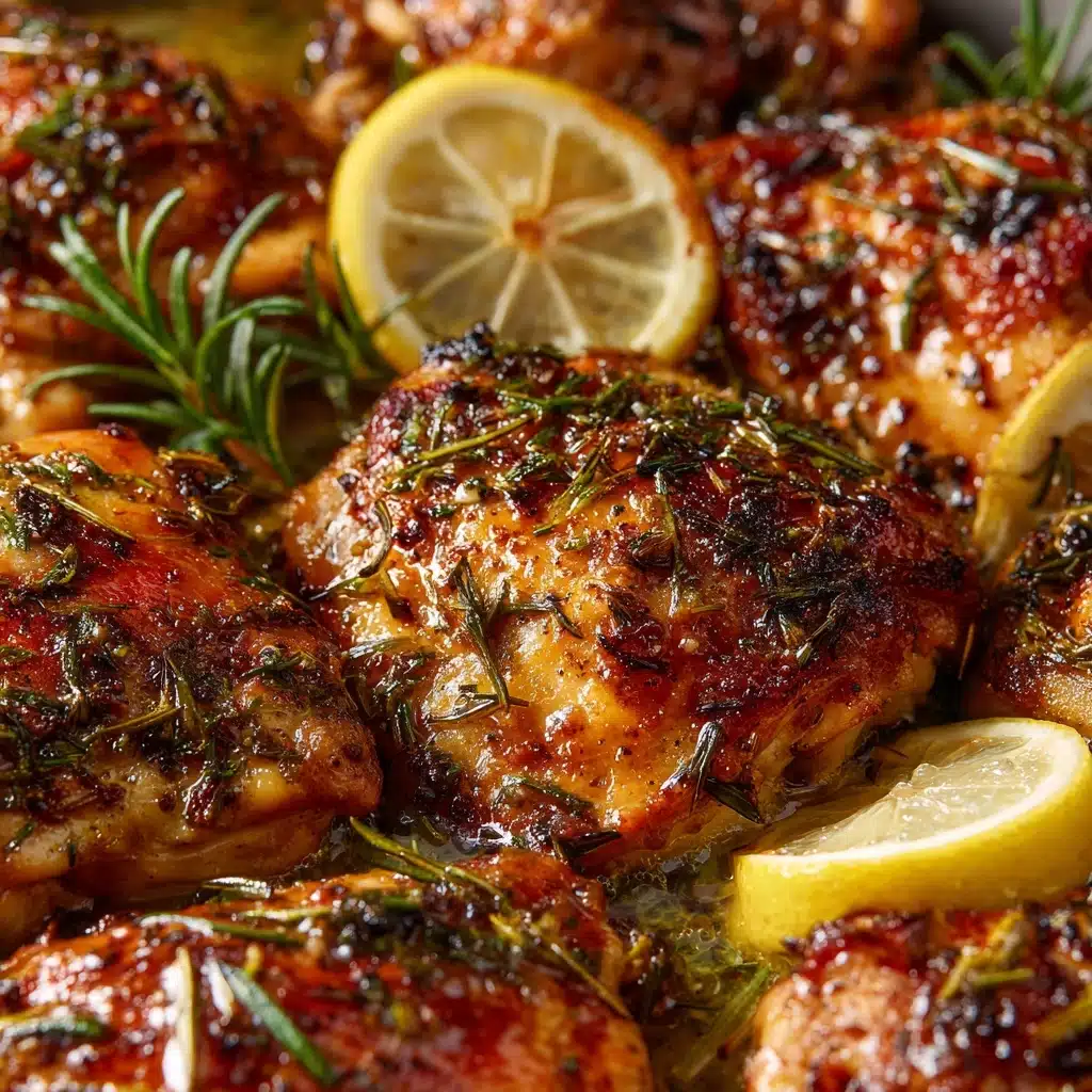 Lemon Herb Chicken Roast Recipe