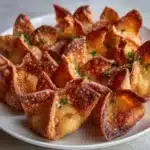 Baked Crab Rangoon Wontons Recipe