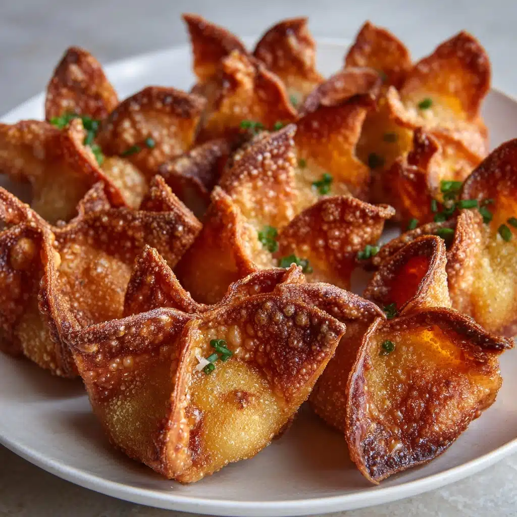 Baked Crab Rangoon Wontons Recipe
