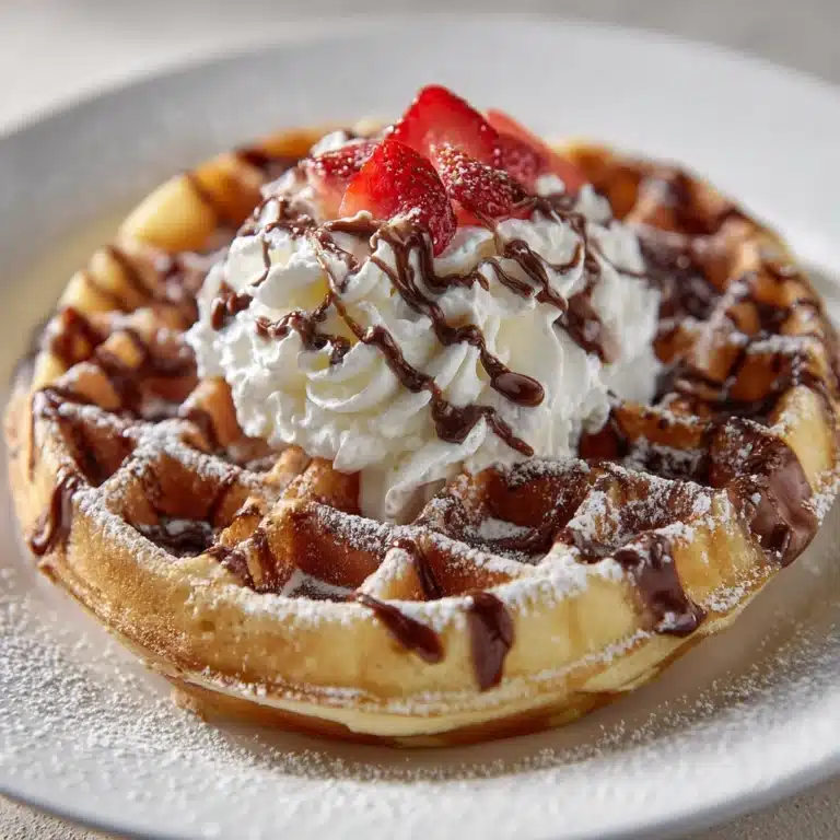 Cake Mix Waffles Recipe