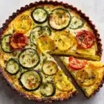 Crustless Garden Vegetable Quiche Recipe