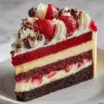 Red Velvet Strawberry Cheesecake Recipe