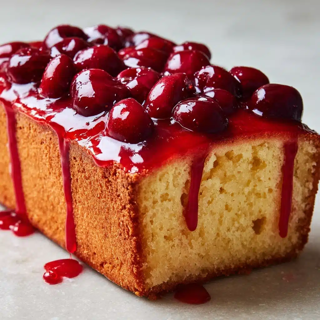 Cherry Bread with Cherry Glaze Recipe