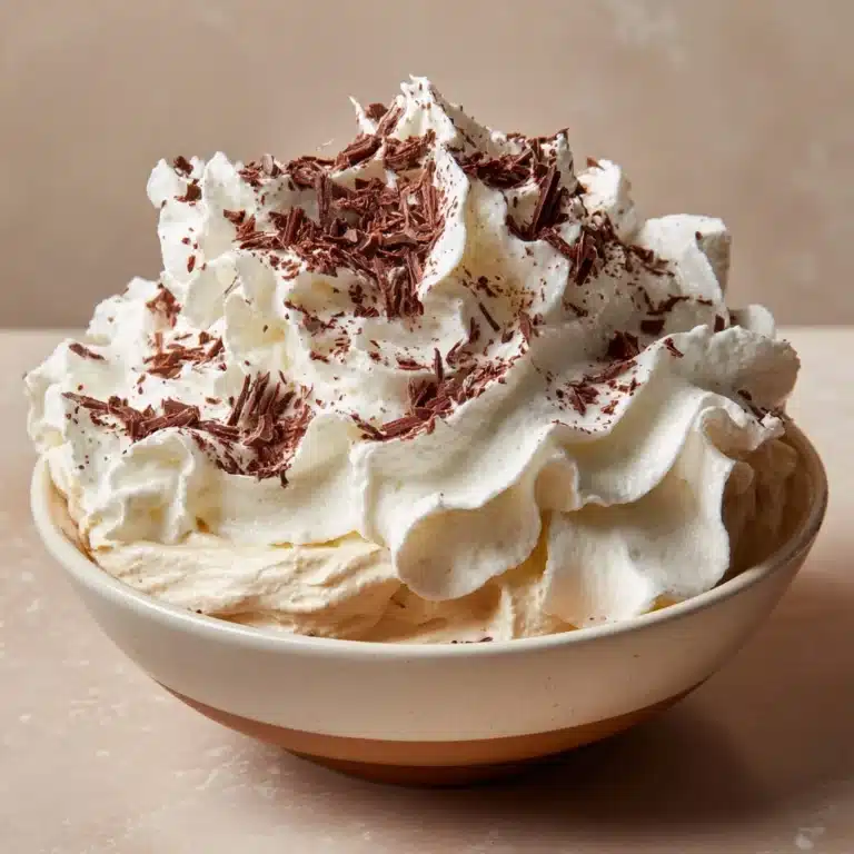 Maple Whipped Cream Recipe
