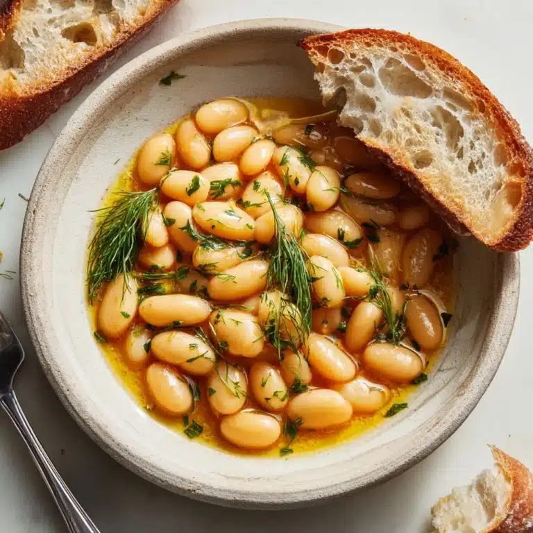 Lemony Herb Butter Beans Recipe