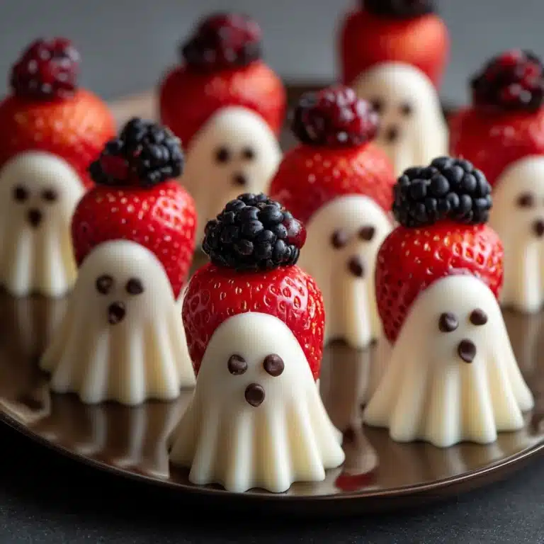 Spooky Strawberry Ghosts Recipe