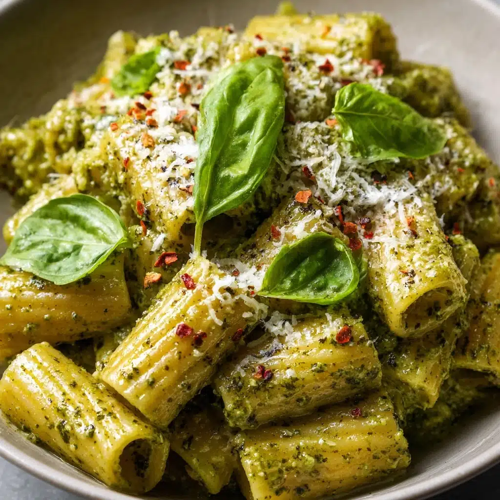 Avocado Pesto Pasta Recipe - Recipe Image