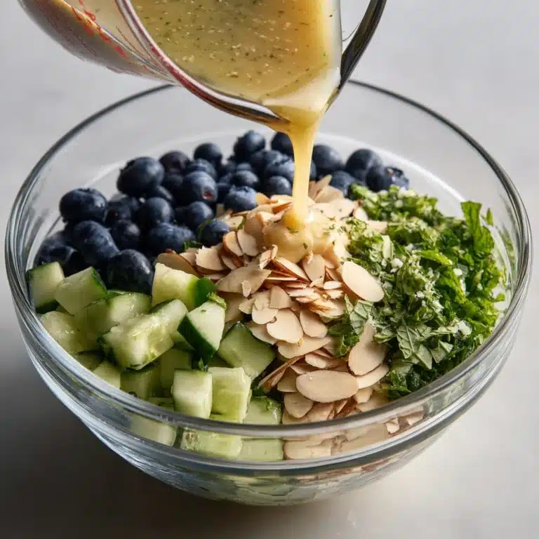 Cucumber Blueberry Salad Recipe
