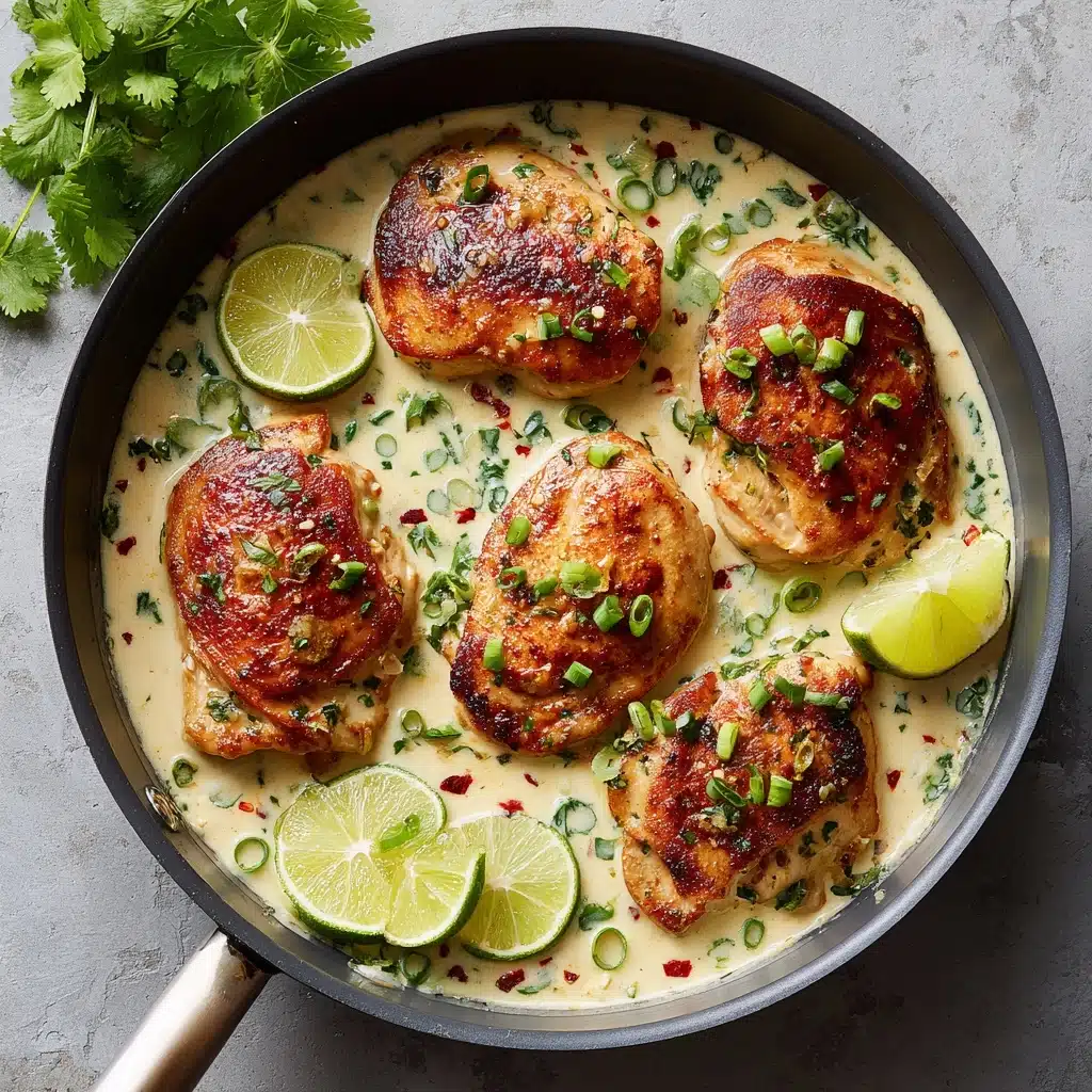 Creamy Coconut Lime Chicken Recipe - Recipe Image