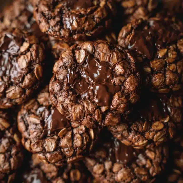 Chocolate Peanut Butter No-Bake Cookies Recipe