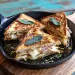 French Onion and Apple Grilled Cheese Recipe