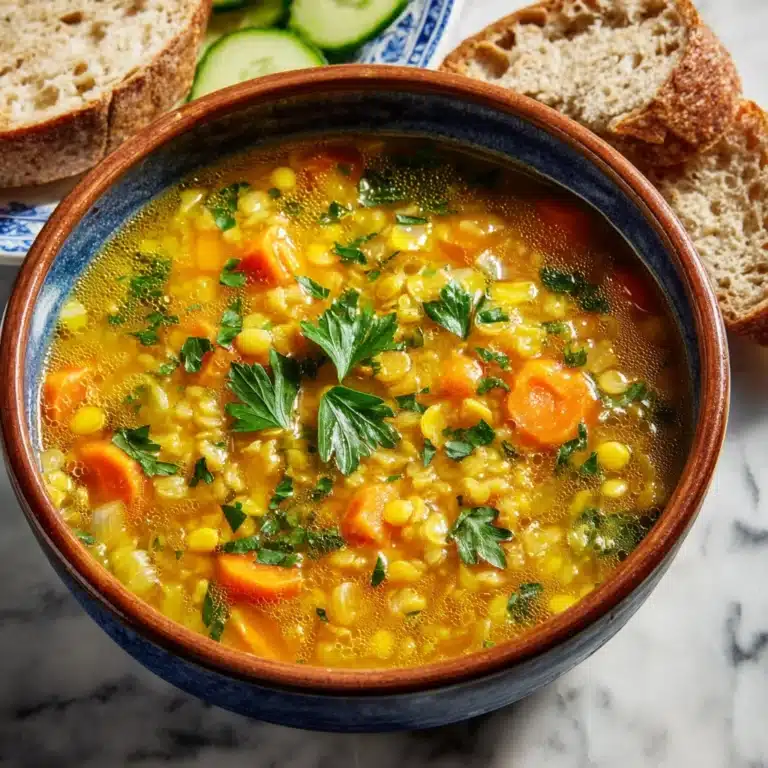 Lentil Quinoa Soup Recipe