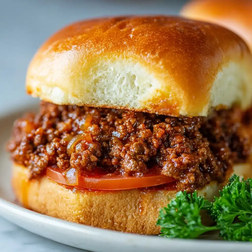 Steakhouse Burger Sloppy Joes Recipe - Recipe Image