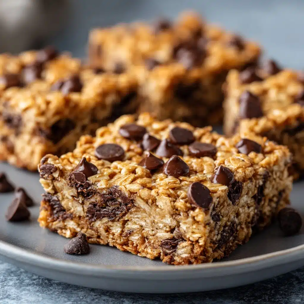 Oatmeal Chocolate Chip Bars Recipe - Recipe Image