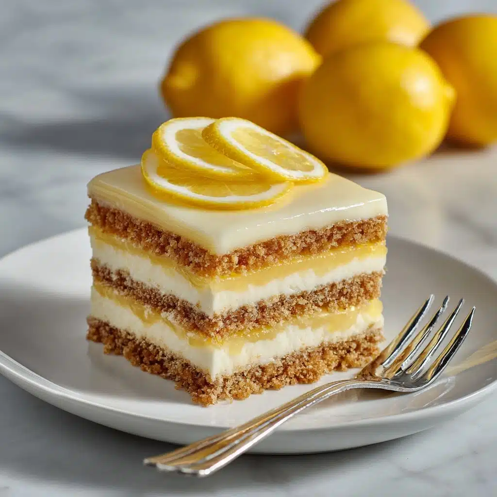Lemon Icebox Cake Recipe - Recipe Image