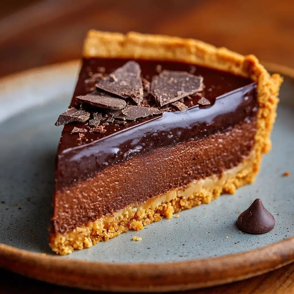 Fudgy Chocolate Brownie Pie Recipe - Recipe Image