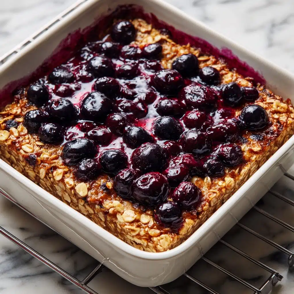 Blueberry Baked Oats Recipe - Recipe Image