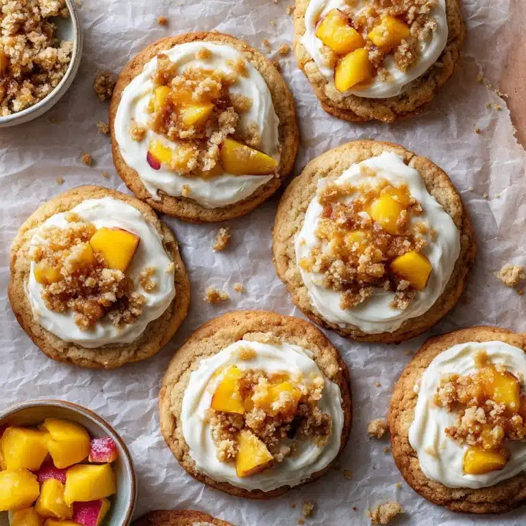 Peach Cobbler Cookies Recipe