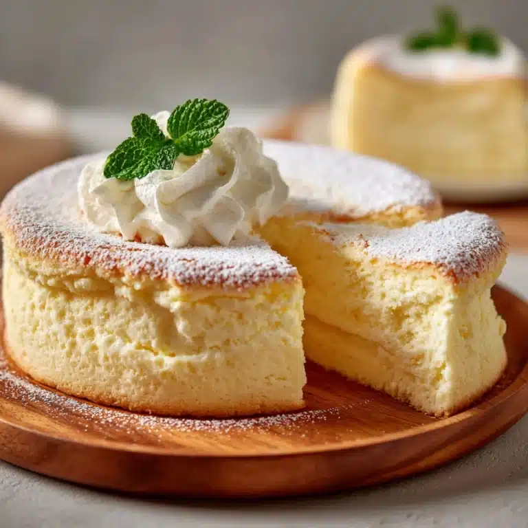Fluffy Yogurt Cloud Cake Recipe