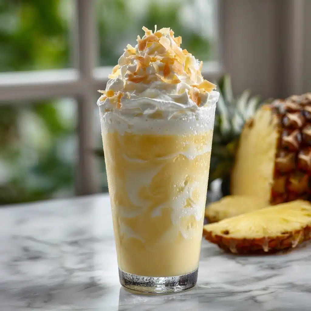 Refreshing Homemade Pineapple Italian Soda Recipe - Recipe Image