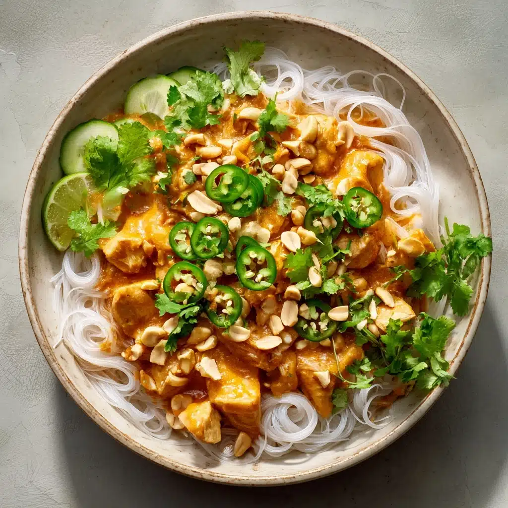 Thai Peanut Chicken Bowl Recipe - Recipe Image